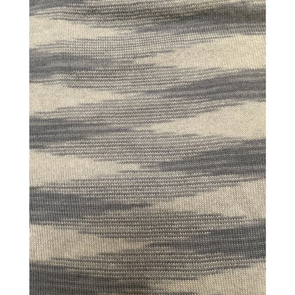 Missoni Gray White Zig Zag Cashmere Pullover Sweater IT56 US46 XL XXL Italy - Picture 5 of 11
